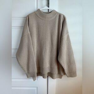 Topshop Mock Neck Sweater